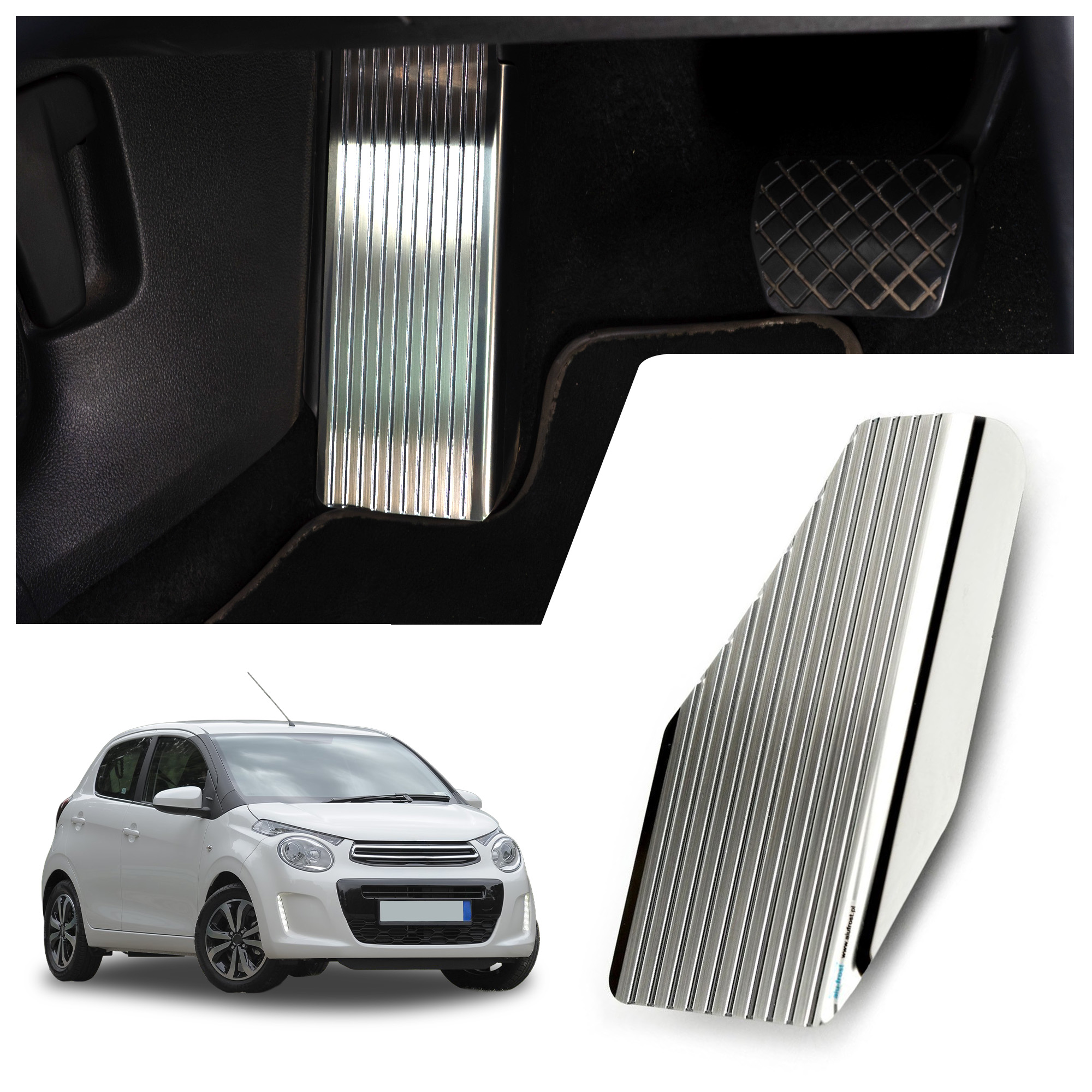 Podstupnice automobilová podnožka spočívající pro Citroen C1 II 2014-2021 Hb