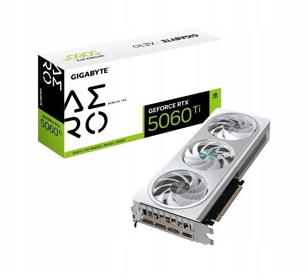 Karta graficzna Gigabyte GeForce Rtx 5060 Ti Aero Oc 16GB GDDR7 128bit Dlss