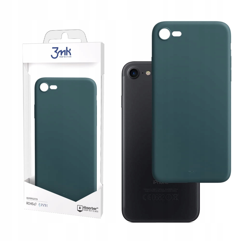 

Zielone odporne etui do iPhone 7 8 Se 2020 3mk