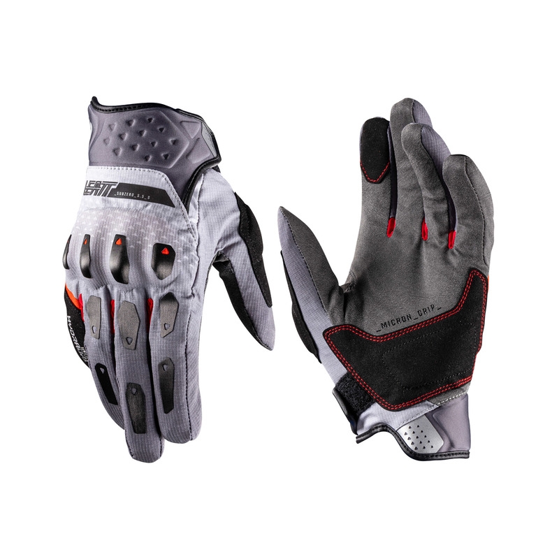 Motocyklové Rukavice Leatt Adv Subzero 5.5 Short Iron Grey (XL)