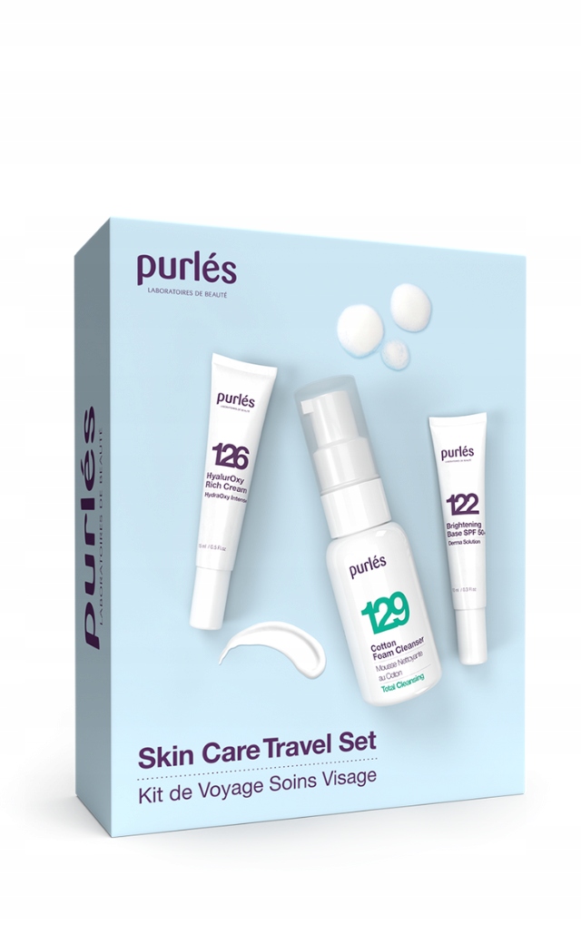 Purles Skin Care Travel Set Zestaw podróżny Purles