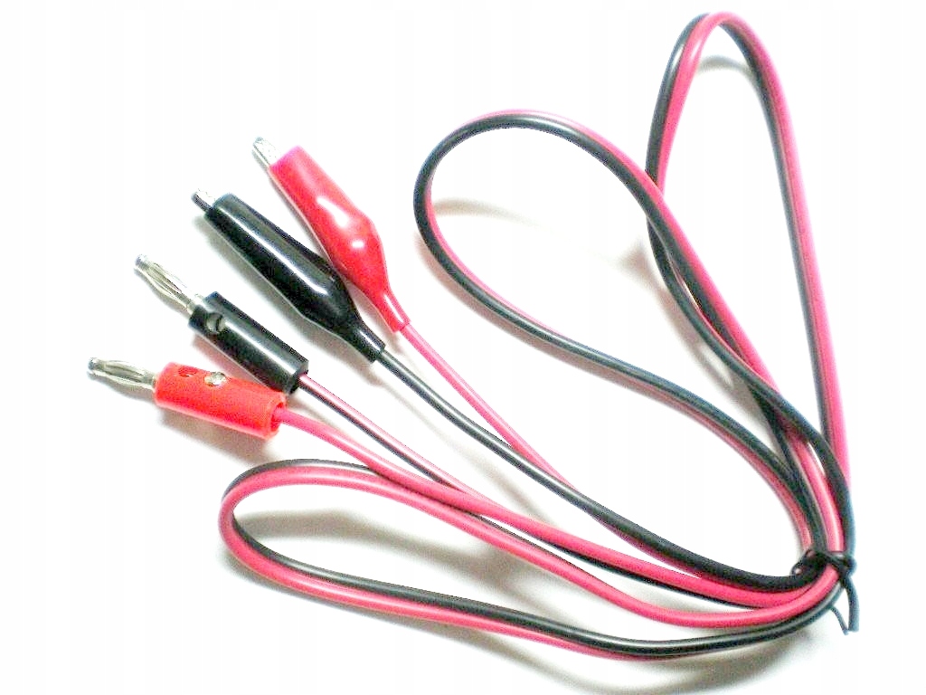 

Przewody Do Miernika Z Krokodylkiem 75cm