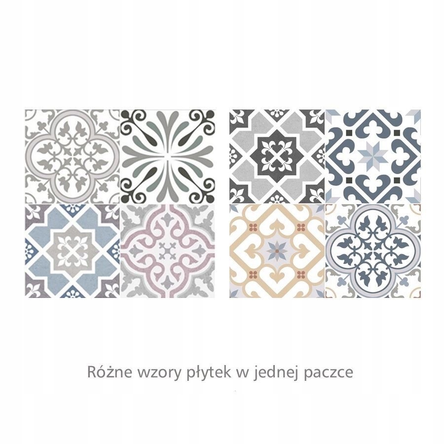 PŁYTKI Fancy Orixe 45X45 PATCHWORK EL CASA NOWOŚĆ Szerokość produktu 45 cm