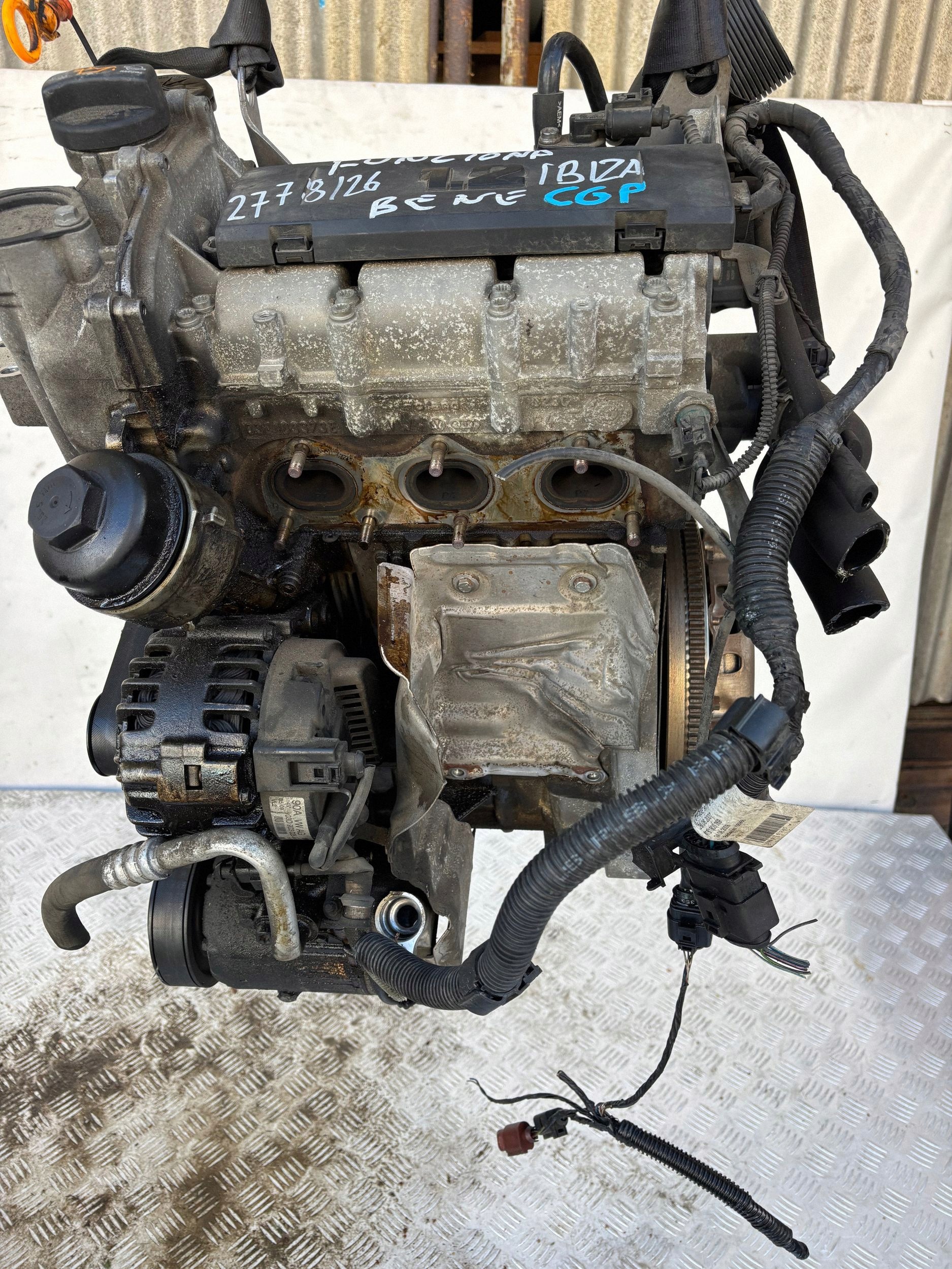 engine complete CGP 1.2 SEAT IBIZA 6J 09