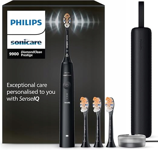 Szczoteczka soniczna Philips Sonicare 9900 Prestige HX9992 Black SenseIQ