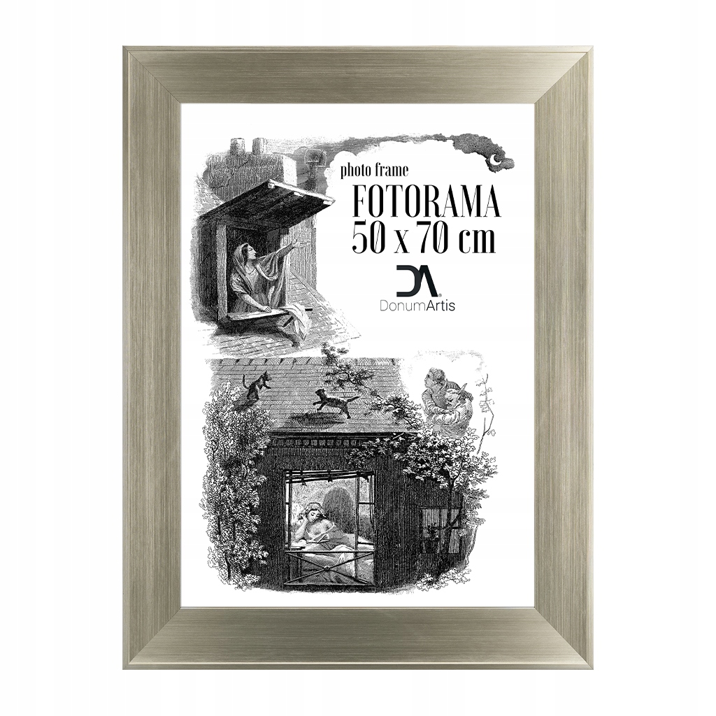 Fotorama Bari šampaňské 64x84 na plakát 50x70 cm