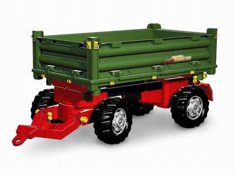 

Rolly Toys Przyczepa dwuosiowa zielona Multi