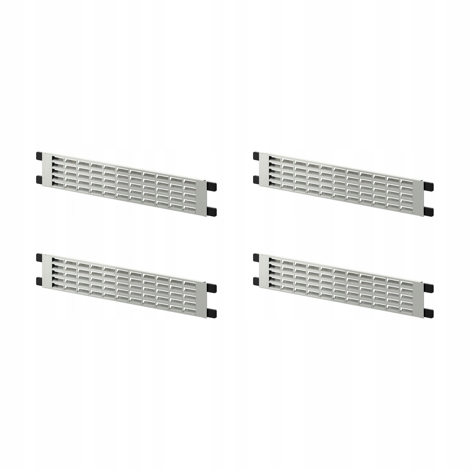 4 ks Ventilovaný podstavec z nerezová ocel 60 cm Metod