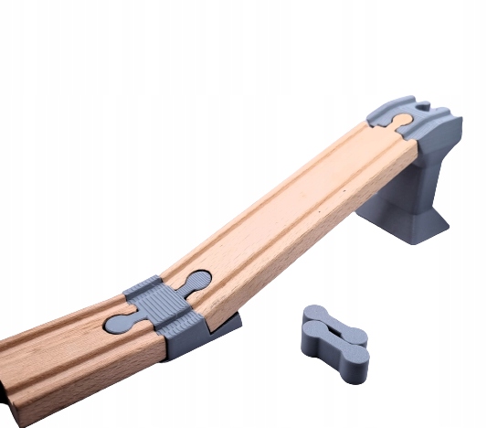 Tory Podjazdowe Podjazd do Torów Kolejki Drewnianej z Ikea Lidl i Brio Materiał plastik