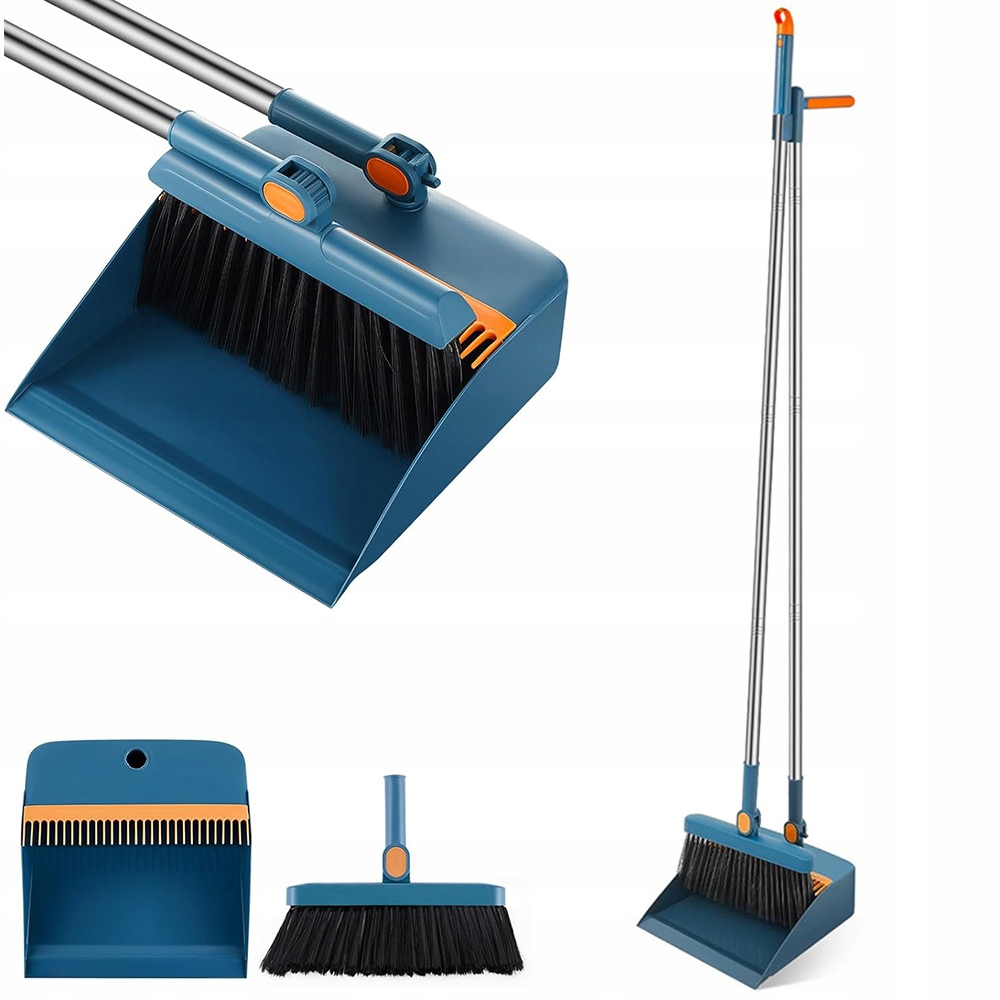 Levně Sada Hřebenů Na Koště A Lopatku Pro Domácnost, Vertikální Lopatka Pro Domácnost