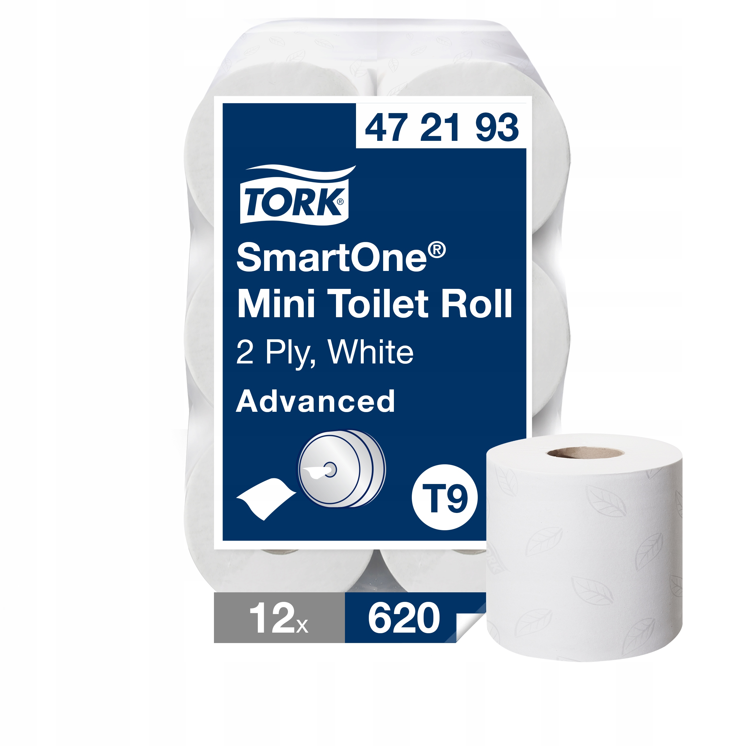 Tork SmartOne mini T9 472193 Papier toaletowy 12x 111.6 m