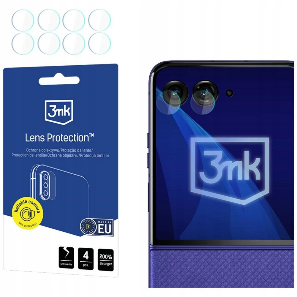 Szkło hybrydowe do obiektywu aparatu 3mk Lens Protection™ na Razr