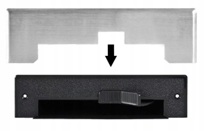 MASKOWSNICA SZUFELKI VACPAN INOX SZCZOTKOWANY Kod producenta DS-980