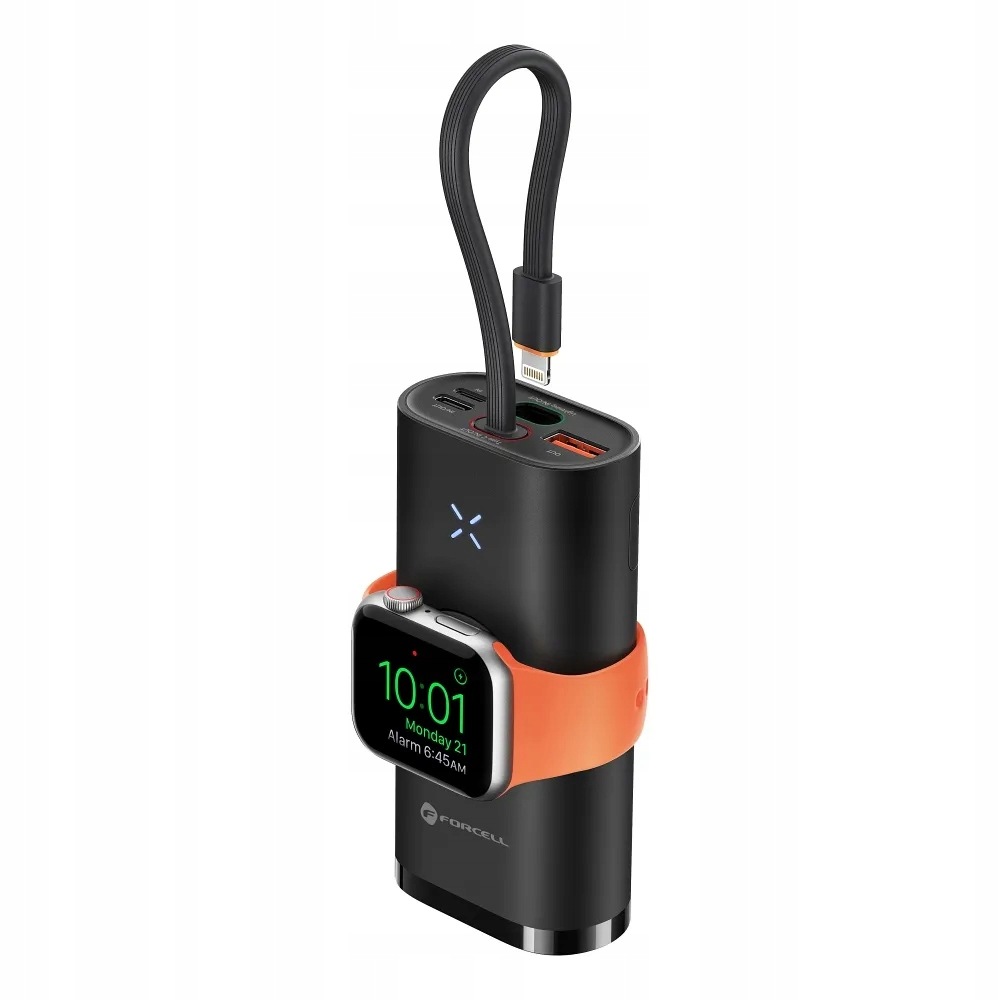 Powerbanka Forcell Pd QC3.0 3A 22,5W 10000 Mah Kompatibilní S Apple Watch