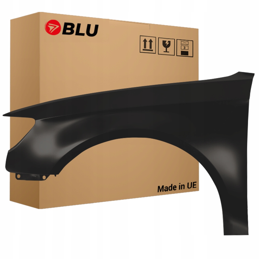 Blu Blatník Audi A6 C7 LZ7L levý černý 11-18 přední LavaGrau