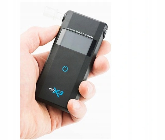 Alkomat PRO X3 24 miesiace kalibracji Additional Features air flow sensor readings meter readings memory