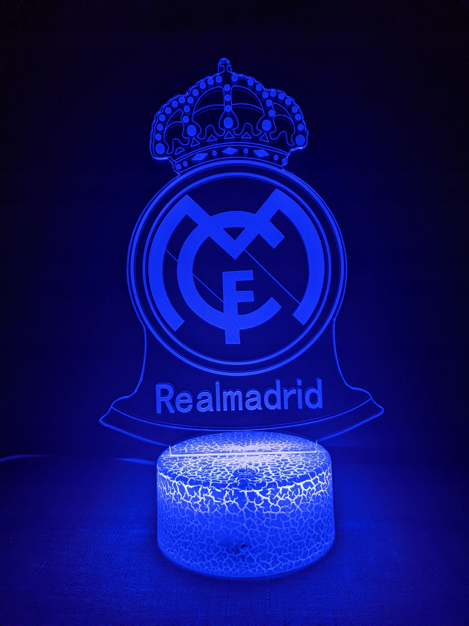 Lampka nocna REAL MADRYT 3D Led USB + PILOT Kod producenta NOW-411