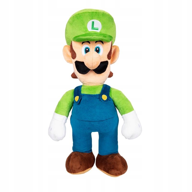 Mario Nintendo Maskotka Jumbo Luigi 50 cm