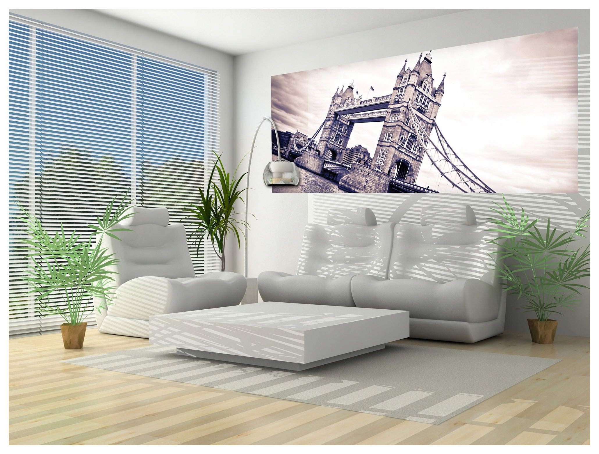 Fototapeta Flizelina Most Tower Bridge Londýn panorama města 250x104 lepidlo