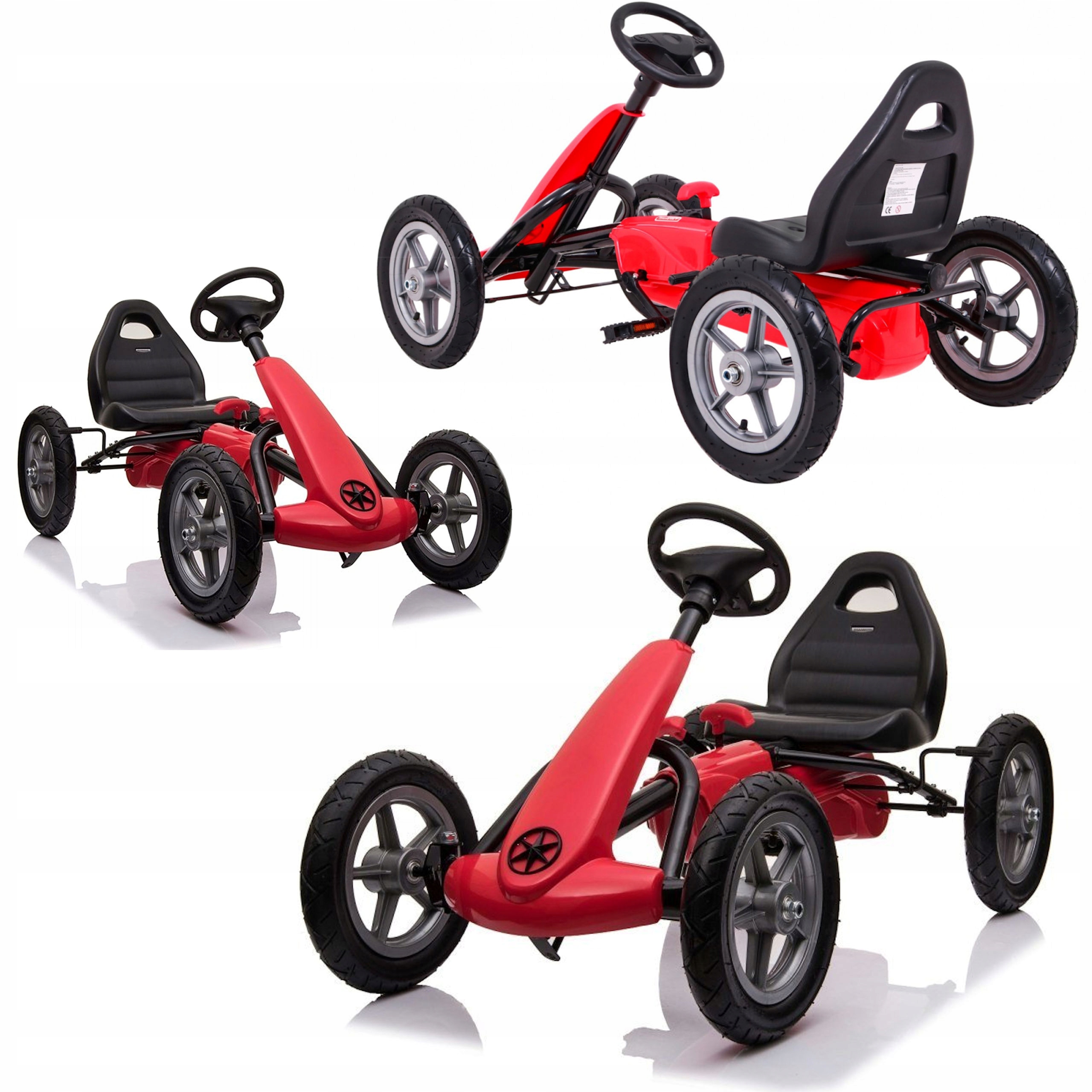 

Gokart Dla Dzieci Na Pedały Race Czerwony Coil