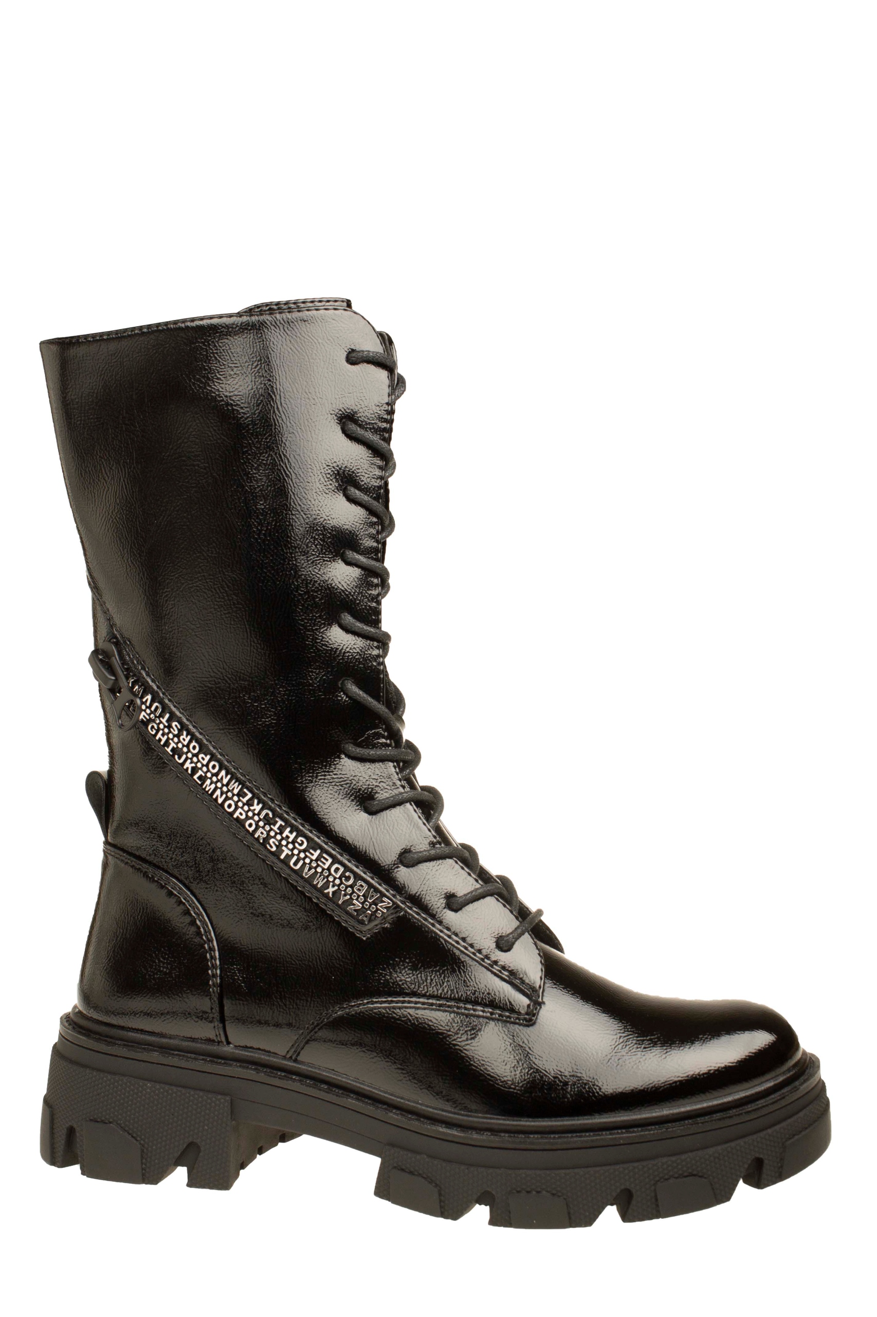 SERGIO LEONE DAMSKIE BOTKI GLANY TRAPERY CZARNY LAKIER TR747 R 40