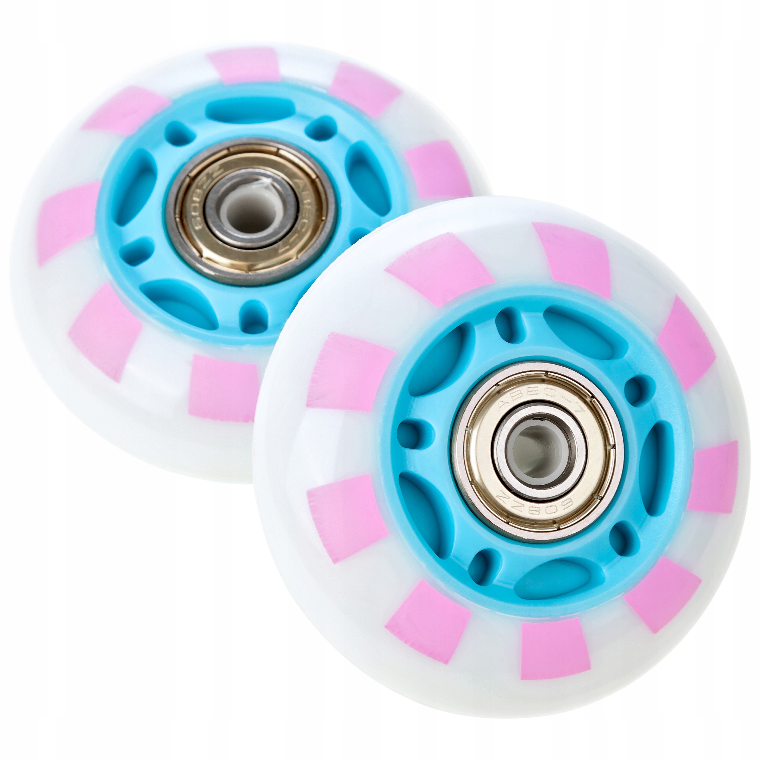 8x Świecące kółka LED do rolek RAVEN Caramell 64mm PU EAN (GTIN) 5903576129678