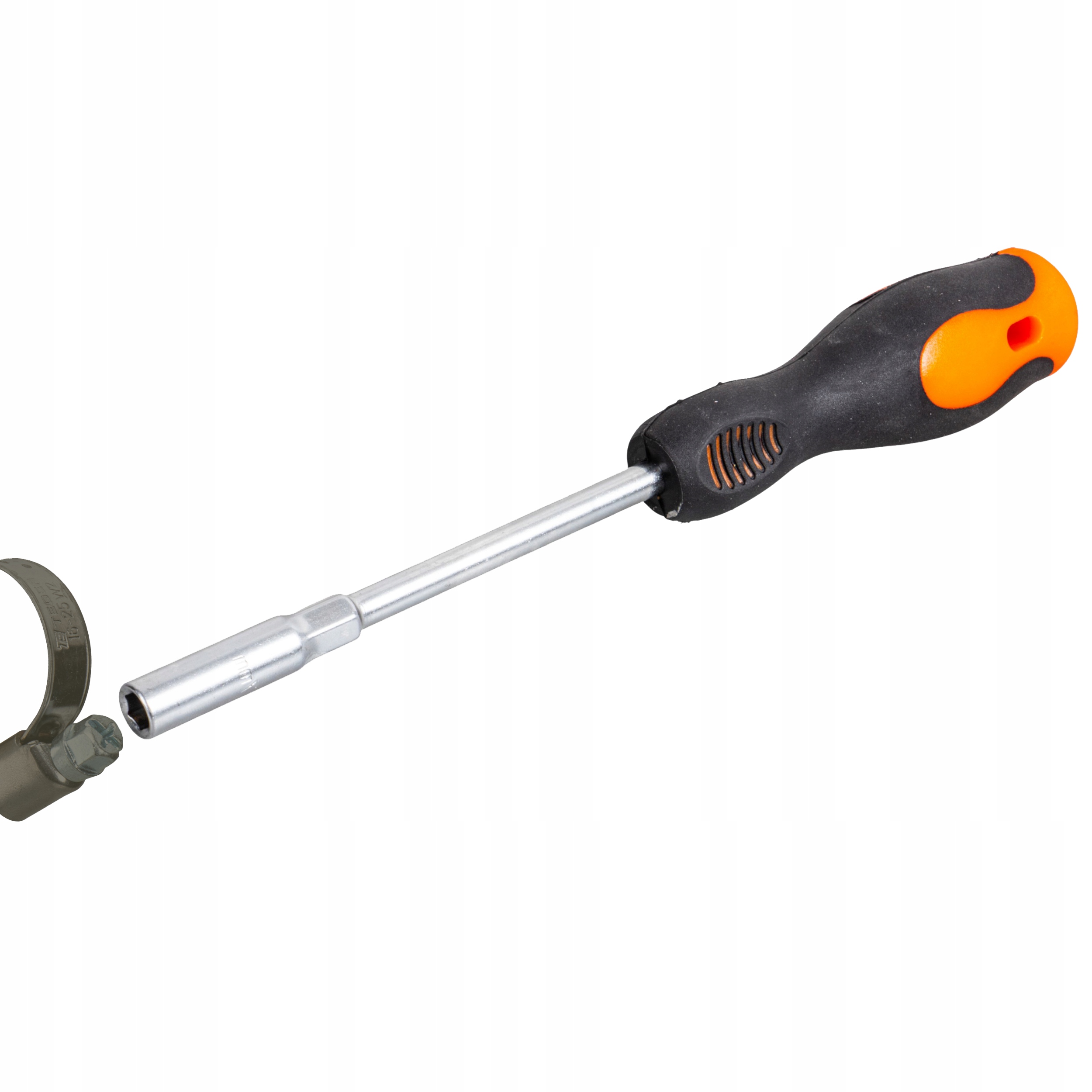 WKRĘTAK ŚRUBOKRĘT NASADOWY 6-KĄTNY MAGNETYCZNY DO OPASEK 7 MM ZE STALI CR-V Kod producenta C5436