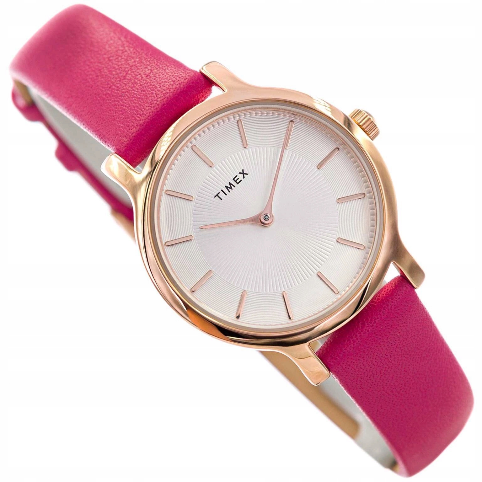 Dámské Hodinky Timex TW2W54700 Transcend Růžové S Elegantním Řemínkem