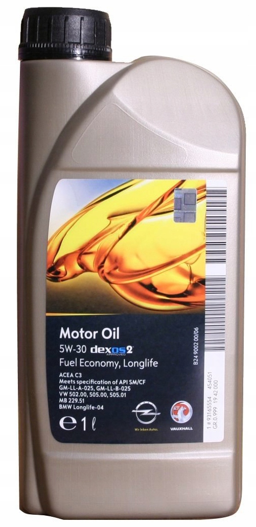 

General Motors Gm DEXOS2 5W30 1L