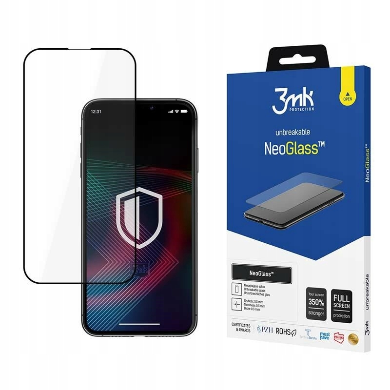 Szkło kompozytowe 3mk NeoGlass™ na iPhone 14 Pro Max 3mk