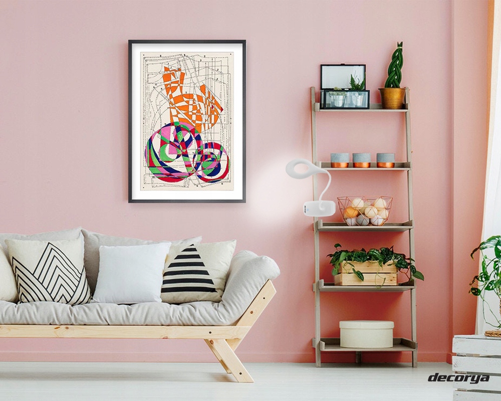 LAMPKA LED Z KLIPSEM DO CZYTANIA NA DOTYK Kolekcja COLOR