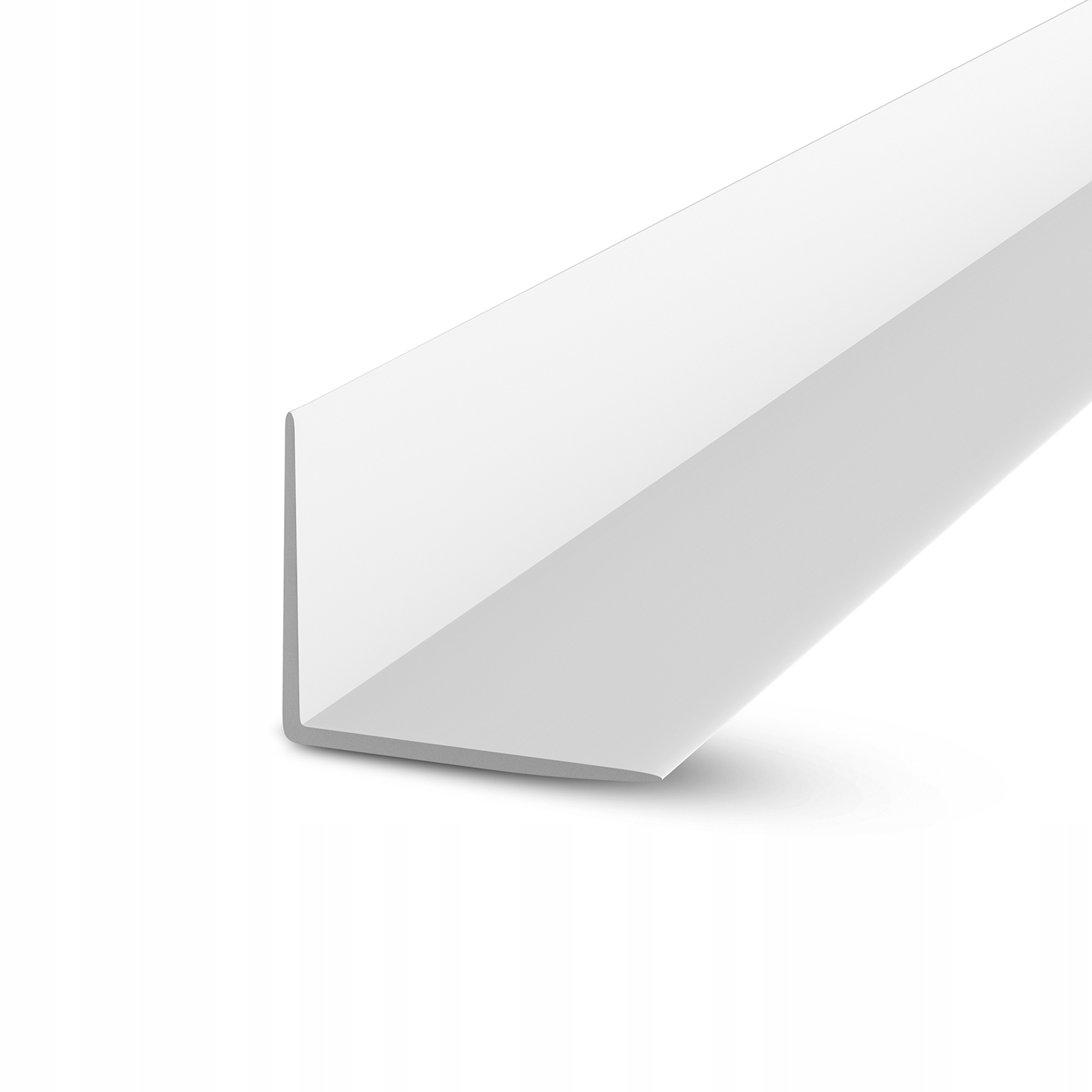 Kątownik Pcv Twarda Osłona Pvc Narożnik Ochronny 25x20mm Biały 2m 45szt.
