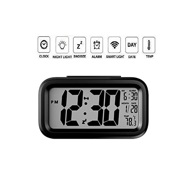 

Budzik Zegarek Elektroniczny Led Termometr Cyfrowy