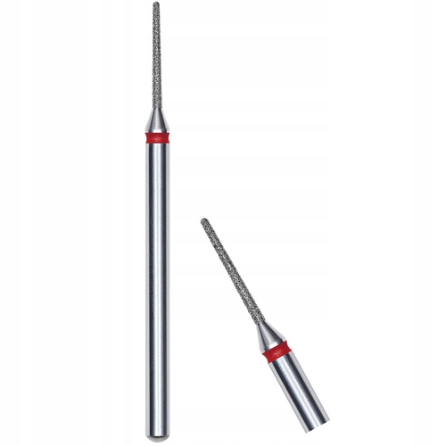 STALEKS FREZ DIAMENTOWY DO SKÓREK SZPIC IGŁA CZERWONY 1/8mm FA80R010/10