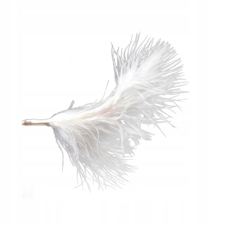 Lampki choinkowe 40led typu piórka biały ozdoba