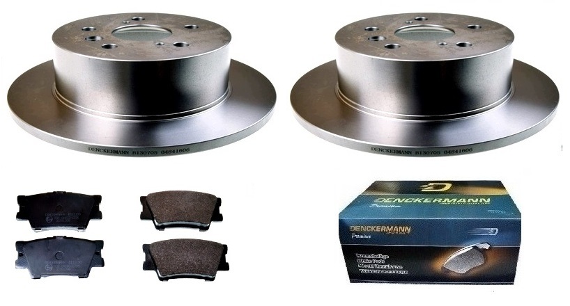 Kotouče Toyota Camry 2006-2011 Zadní Sada 281 mm x 10 mm