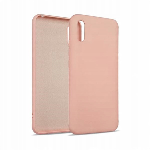 

Etui Beline Silicone Xiaomi Redmi 9A różowo-złoty/