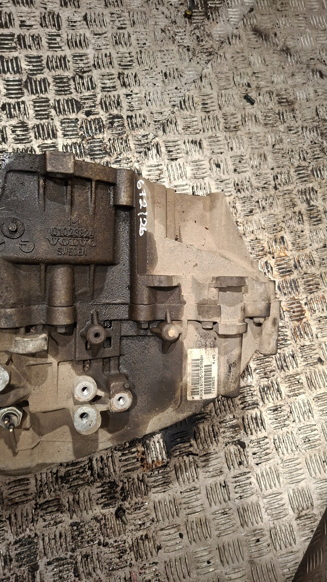 gearbox, VOLVO S40 1.8