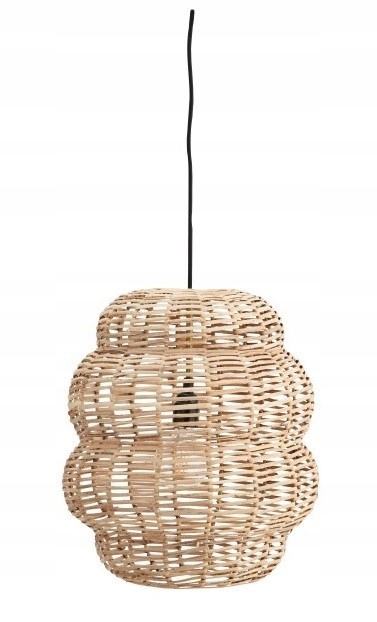 Bambusová stropná lampa Lu, Madam Stoltz