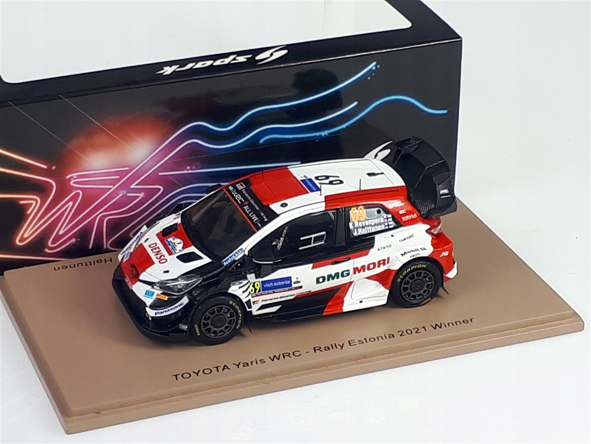 Spark Toyota Yaris Wrc #69 K.Rovanpera Winner Estonsko 2021 1:43