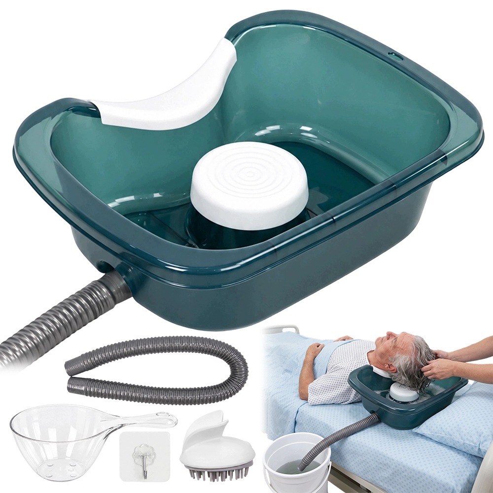 Ergonomiczna Miska Do Mycia Włosów Z Chochlą Do Wody Dla Kobiet W Ciąży