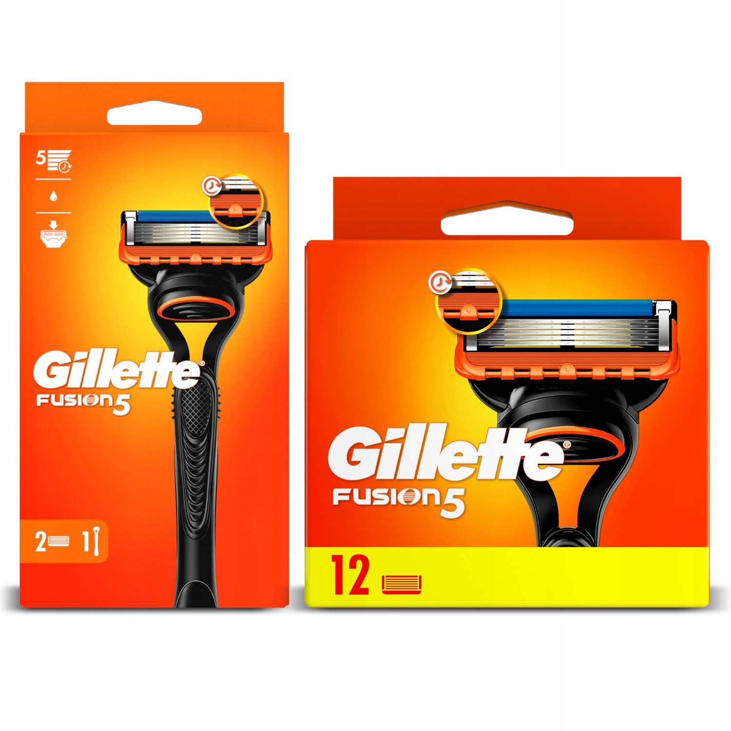 Wkłady wymienne Gillette Fusion5 do maszynki 5 ostrzy trymer