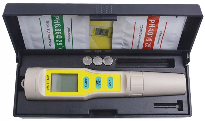 Levně Elektronický pH-metr Atc tester autokalibrace