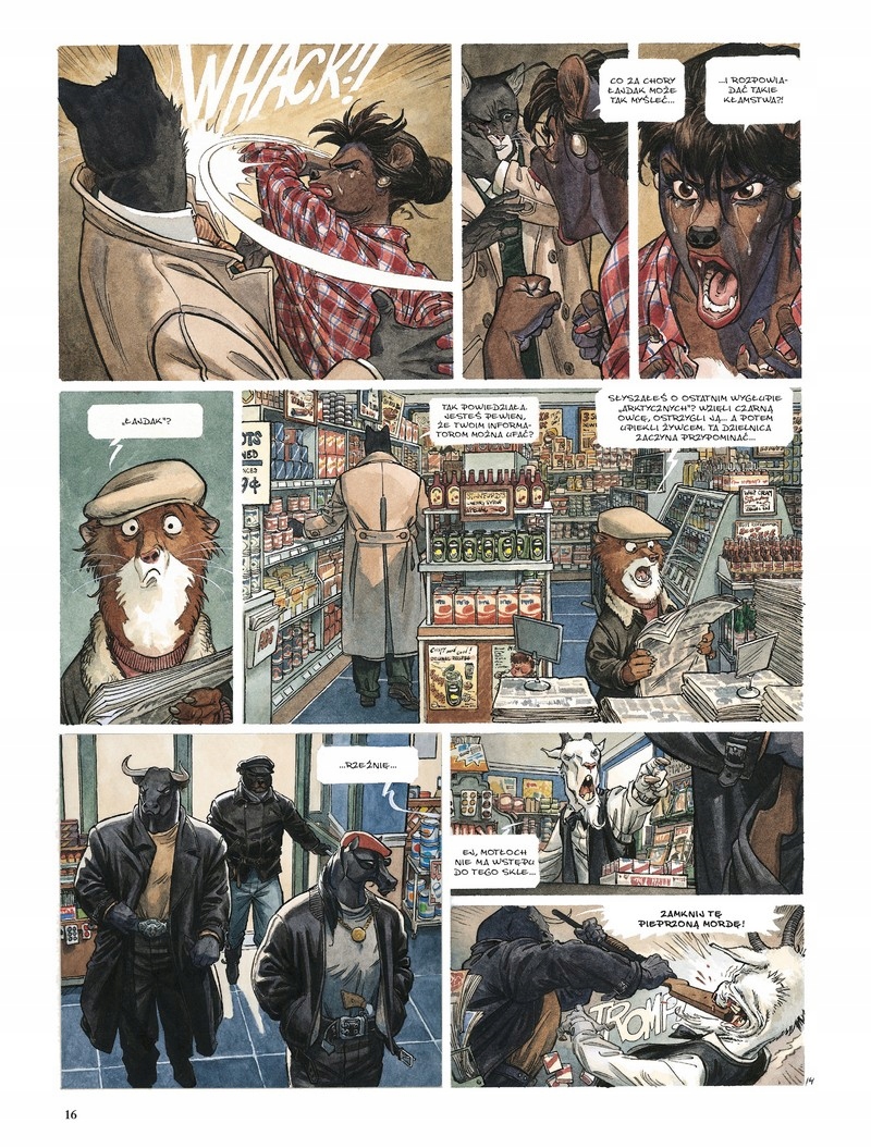 Blacksad ARKTYCZNI Tom 2 kryminał klasyka NOWY Wydawnictwo Egmont