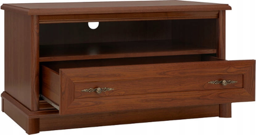 Szafka RTV pod Telewizor Kent Black Red White Marka Black Red White