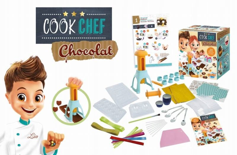 Mały kucharz zestaw do robienia Czekolady Buki 7+ Marka Buki