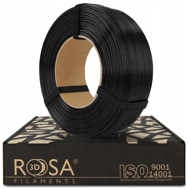 ReFill Pla Plus ProSpeed(Impact) 1,75mm Black 1kg filament ROSA3D