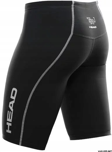 Head damskie spodenki triathlonowe czarne z lekką wkładką S/36