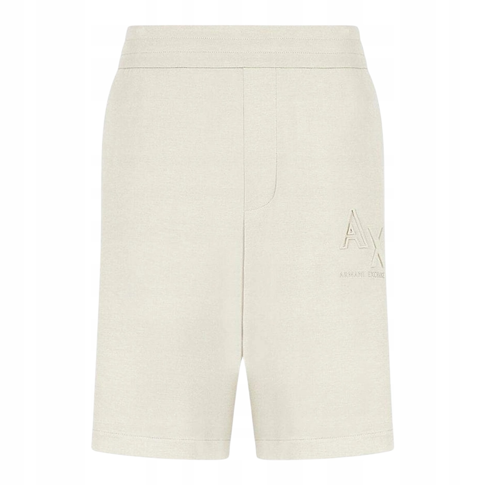 Pánské teplákové kraťasy Armani Exchange 3RZSHE Zjzdz Béžová, velikost XL