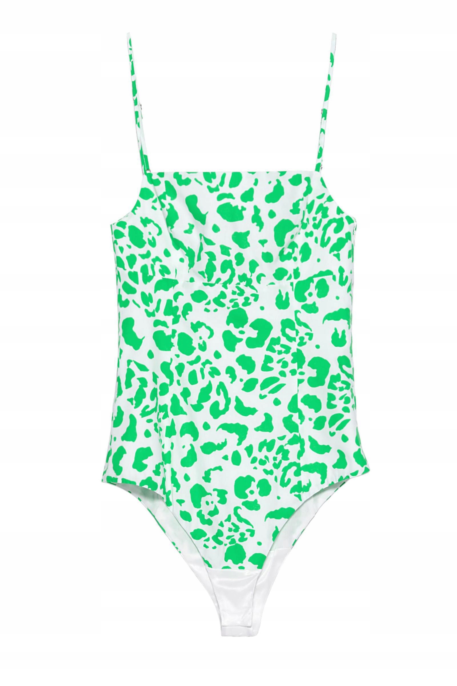 S71767 ZARA__DDS BODY RAMIĄCZKA PRINT__S Dekolt inny